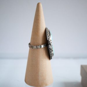 larimar silver ring