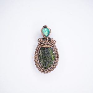 moldavite pendant