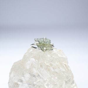 moldavite ring