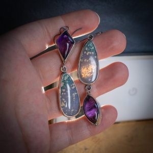 Asymmetrical earrings
