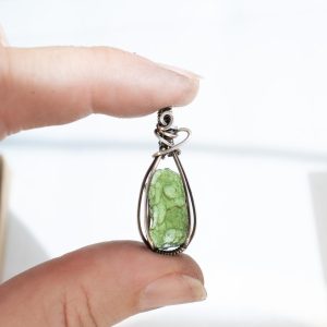 Moldavite pendant
