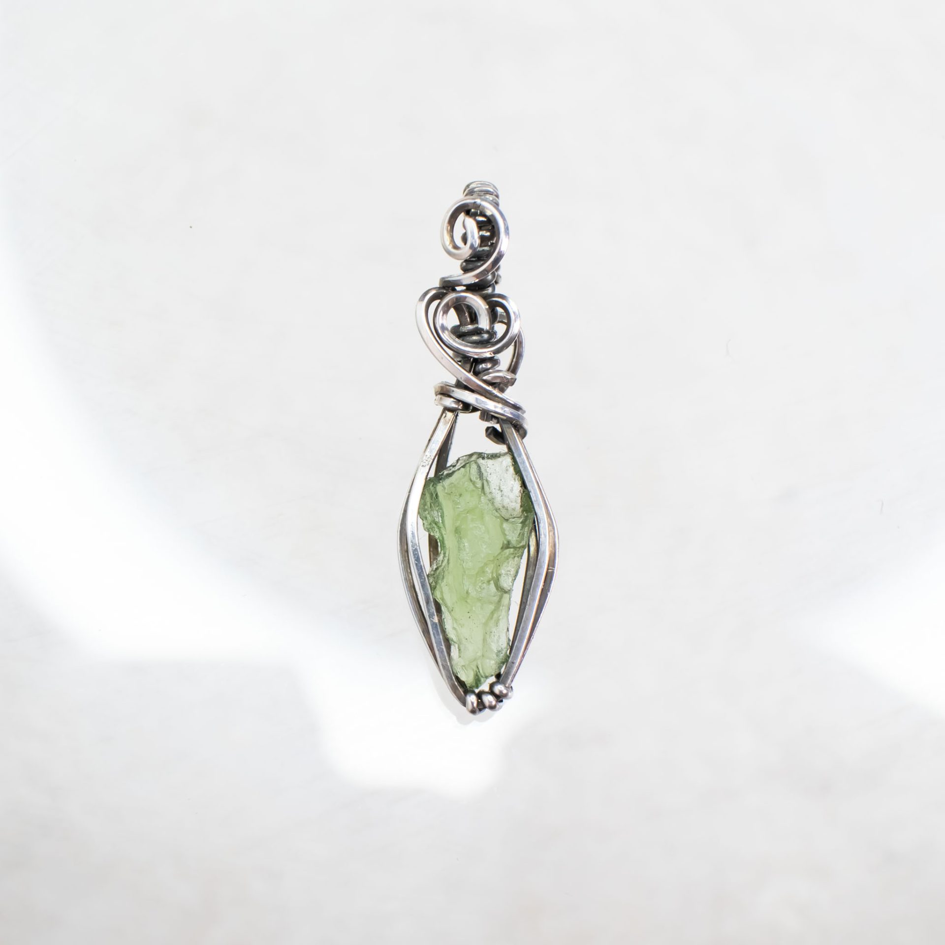 moldavite mini pendant