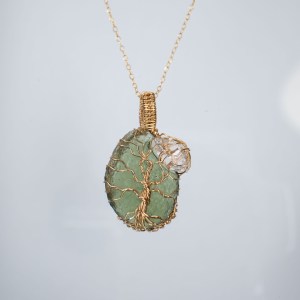 Moldavite and Herkimer