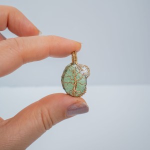 Moldavite and Herkimer