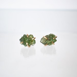 Moldavite Earrings