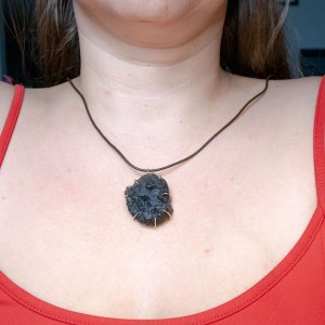 Moldavite 14K Gold pendant Custom Order