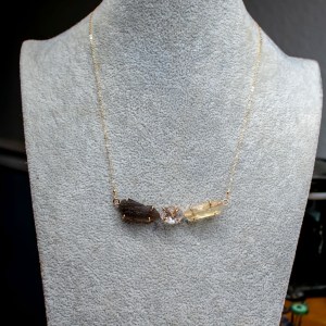 Herkimer, LDG and Agni Manitite Pendant